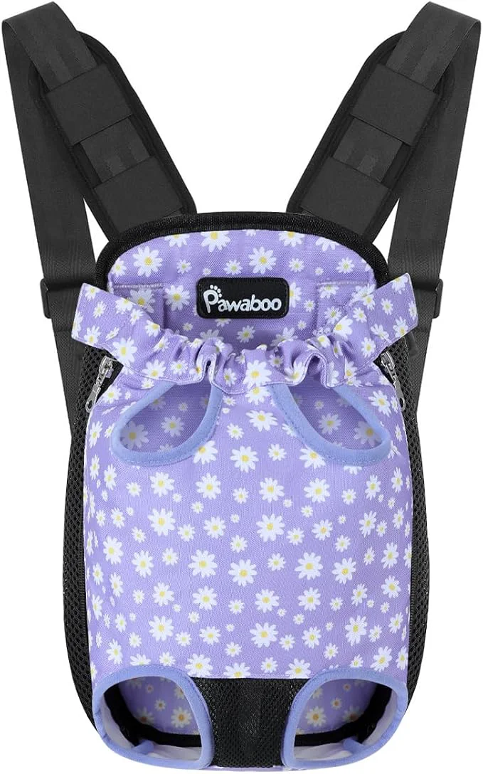 Carefully Designed Pawaboo Pet Carrier Backpack Adjustable Pet Front Cat Dog Carrier Backpack Long-Lasting