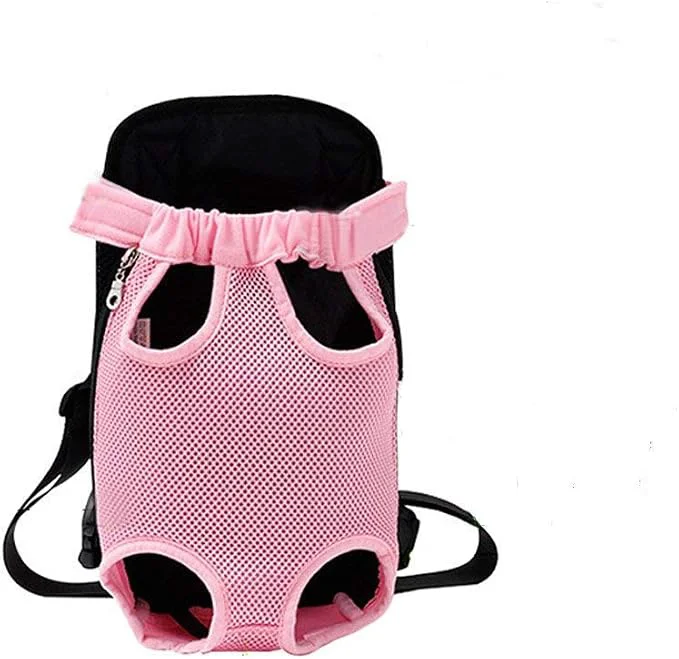 Green Dog Carrier Pink Legs Out Front Pet Carrier Backpack Comfortable Puppy Bag Trusted
