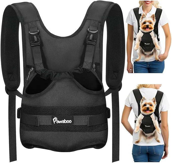 Recyclable Pawaboo Pet Dog Front Carrier Backpacks Legs Out Pet Carrier Backpack High-End