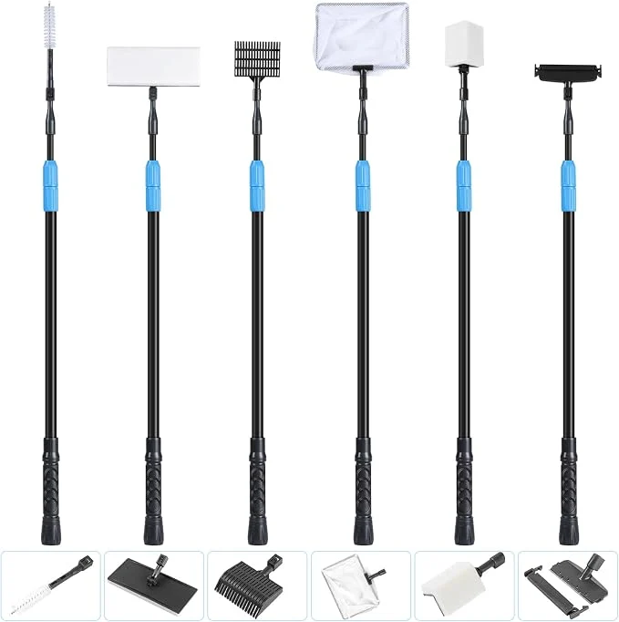 Specialty Aqua 6 in 1 Aquarium Cleaning Tool Kit Fish Tank Cleaning Kit Consistent