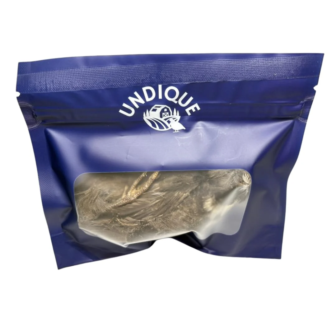 Breathable Quail Whole Prey dehydrated for Bird Dog Training or Falconry Fine