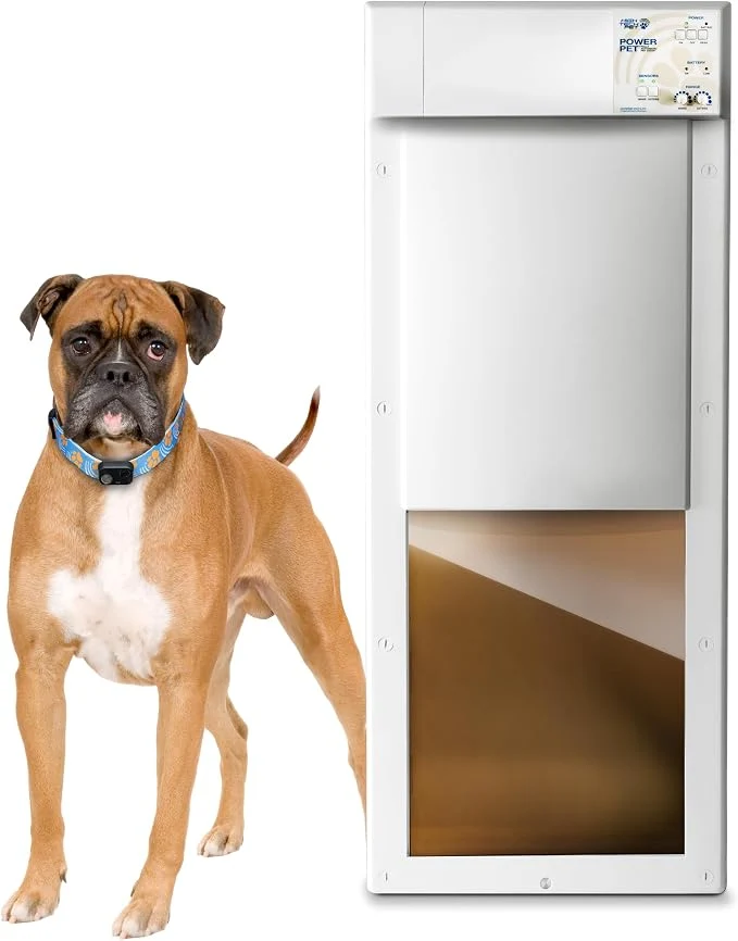 Fine Crafted Power Pet Automatic Electronic Pet Door by High Tech Pet Professional