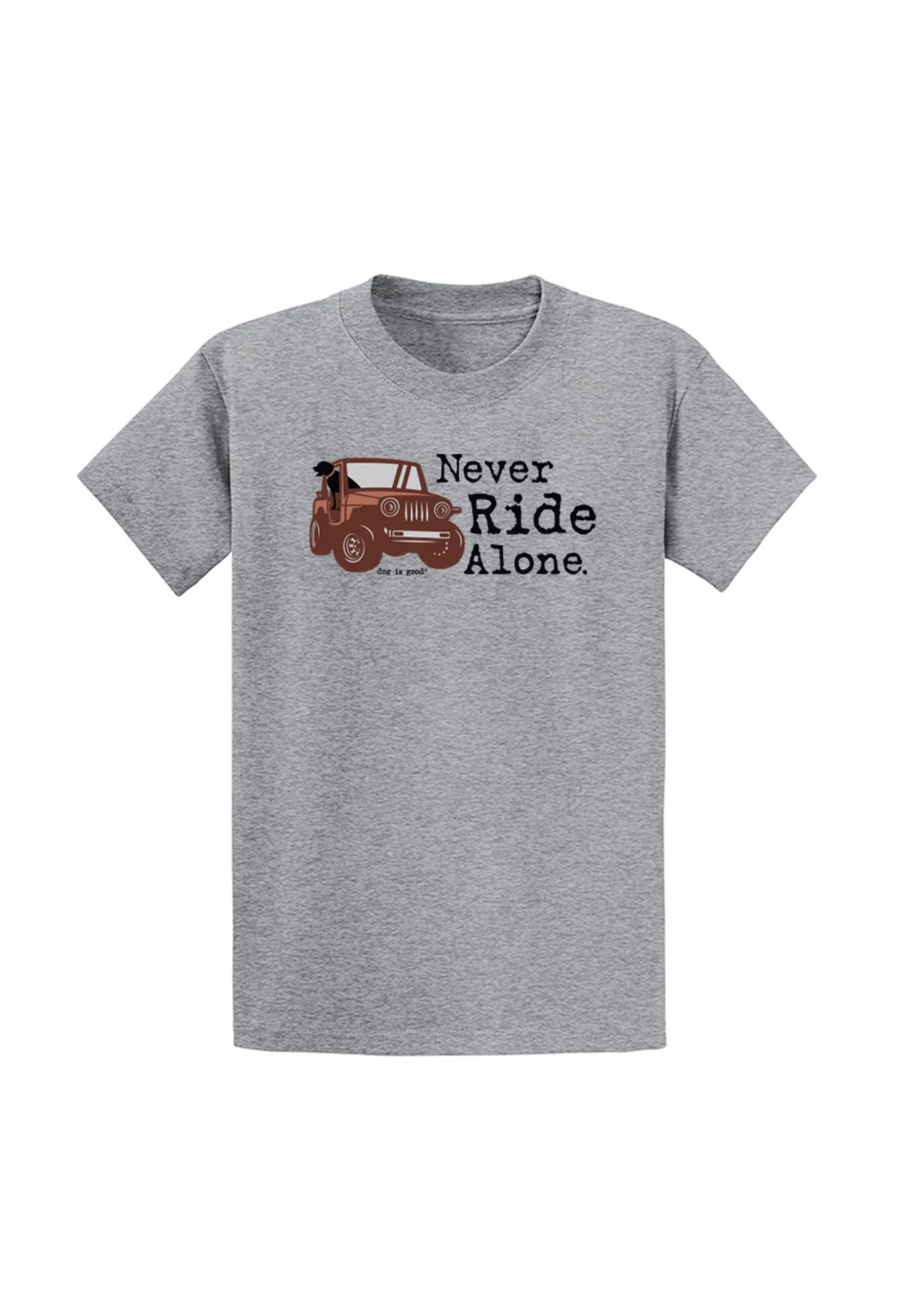 Contemporary T-shirt Ride Alone Dependable