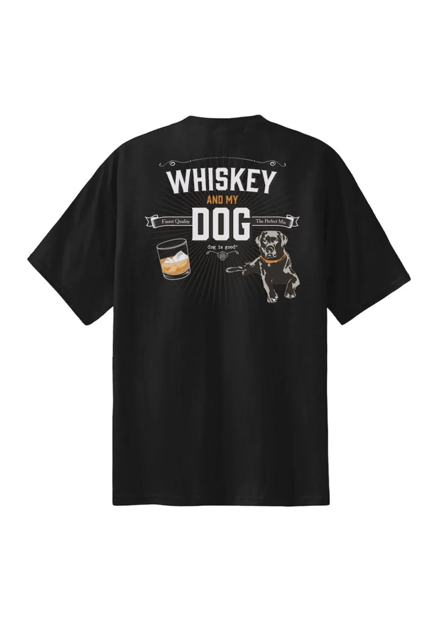 Outstanding T-shirt Whiskey and My Dog Exclusive