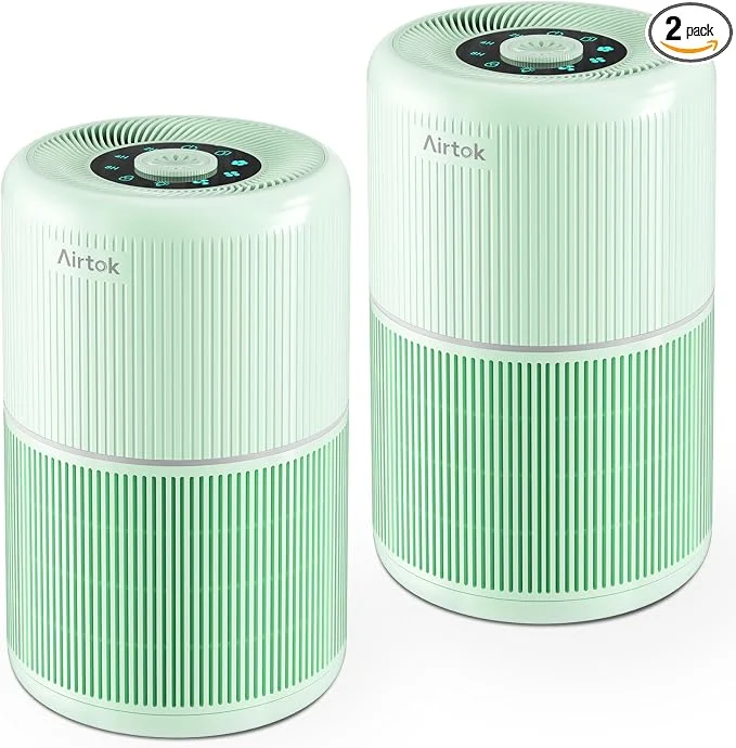 Organic 2 Pack Air Purifier for Home Bedroom Versatile