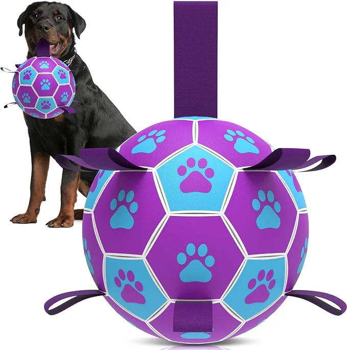 Artisan QDAN Dog Toys Soccer Ball Lightweight