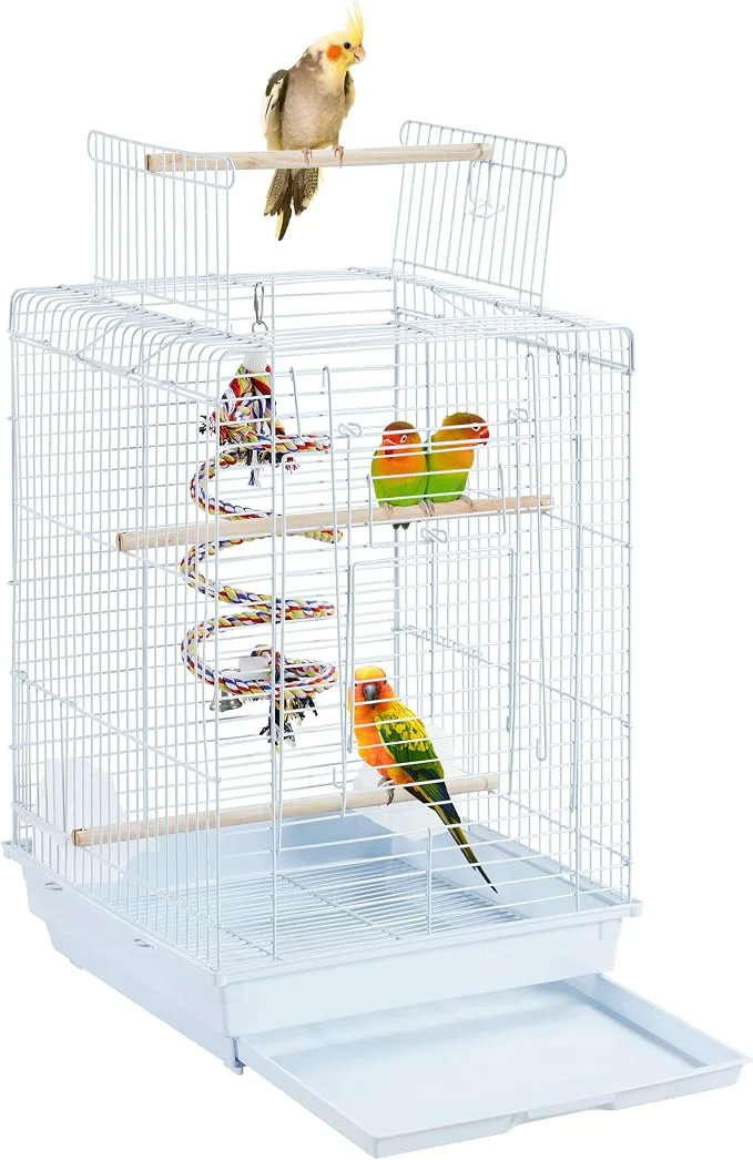 Exceptional Yaheetech Open Play Top Travel Bird Cage Quality