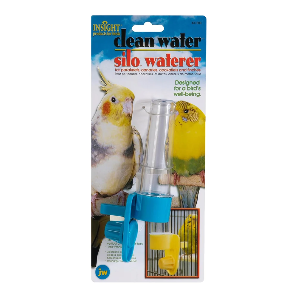 Breathable JW Pet Clean Water Silo Bird Waterer Assorted Small Expertly Made