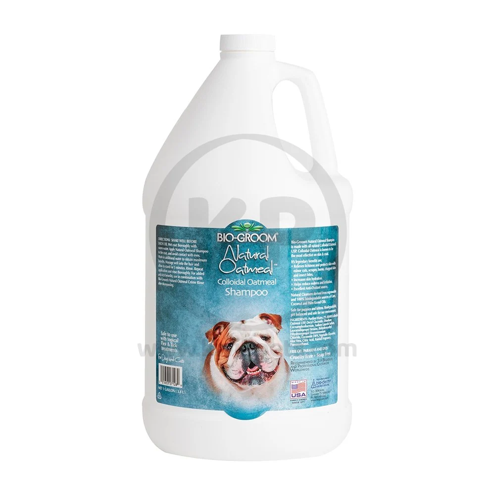 Versatile Bio-Groom Natural Oatmeal Soothing Anti-Itch Shampoo 1 gal World-Class
