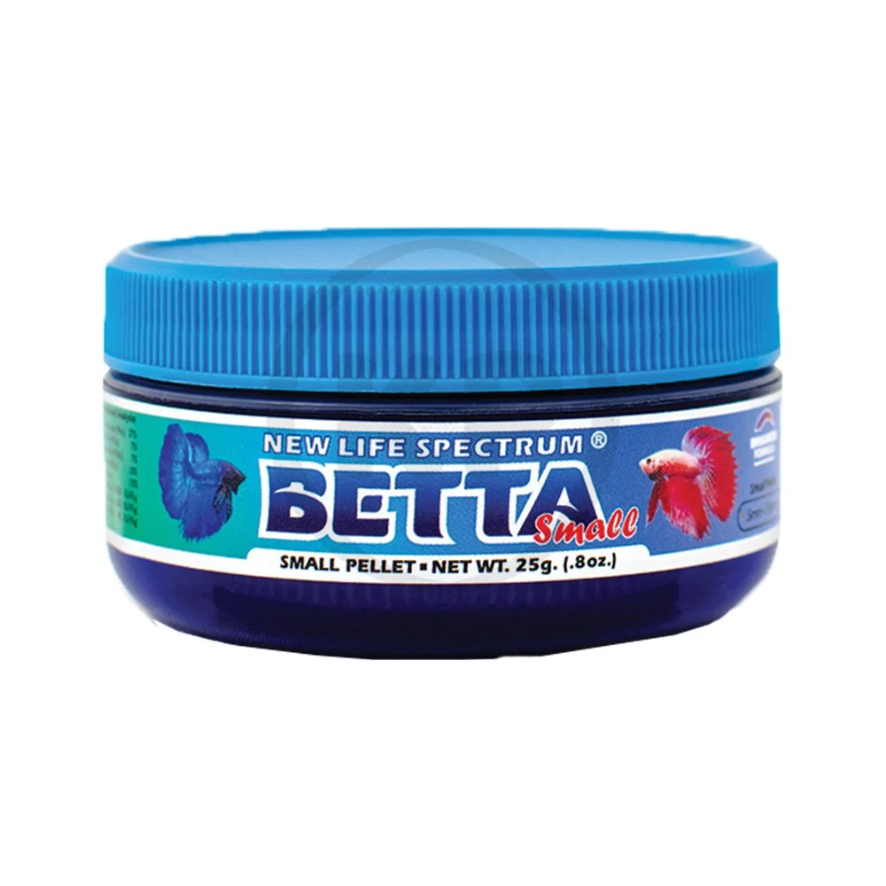 Crafted New Life Spectrum Betta Pellets Fish Food 0.8-oz Secure
