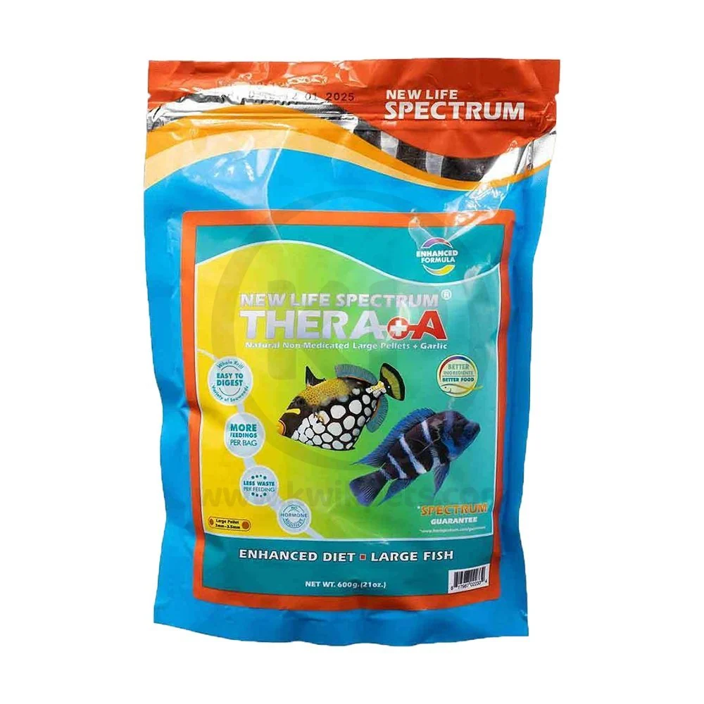 Practical New Life Spectrum Thera A Color Enhancing Fish Food 3-mm Large 600g Casual