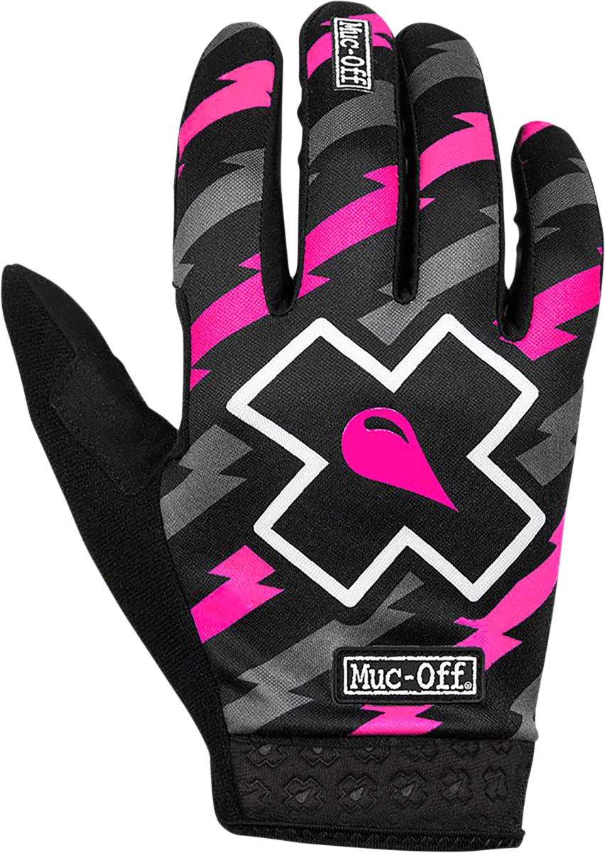 Exceptional MUC-OFF USA MTB MX Rider Gloves - Bolt - Large 20105 Practical
