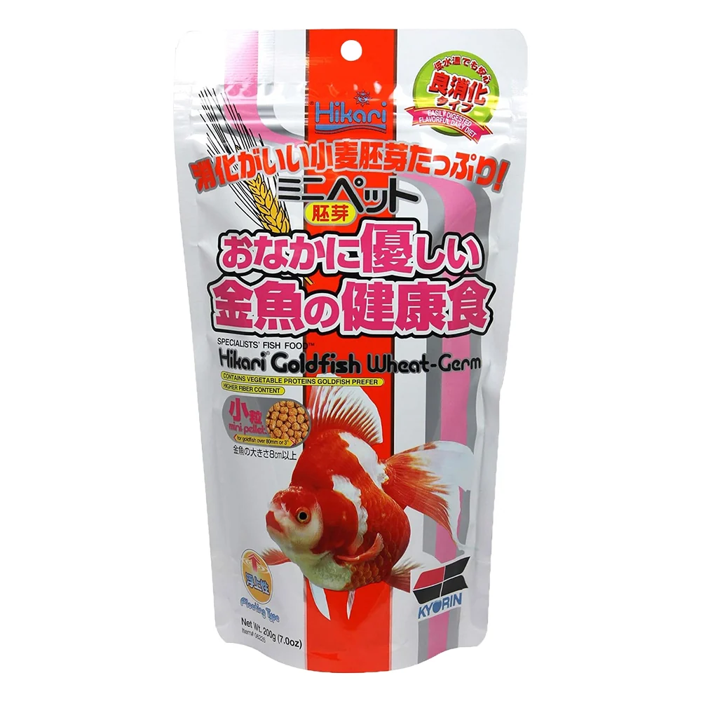 Environmentally Friendly Hikari USA Goldfish Wheat-Germ Floating Mini Pellets Fish Food 7-oz Exceptional