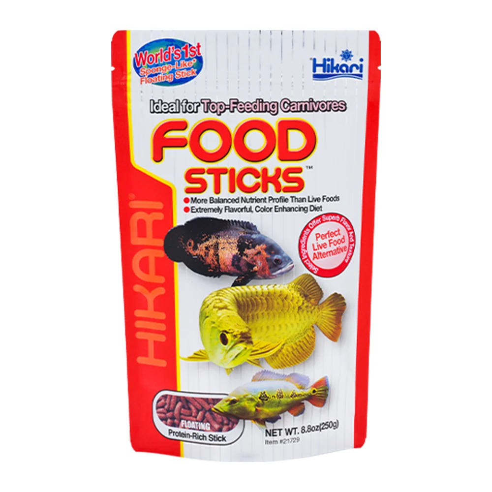 Recyclable Hikari USA Food Sticks Floating Fish Food 8.8-oz Contemporary