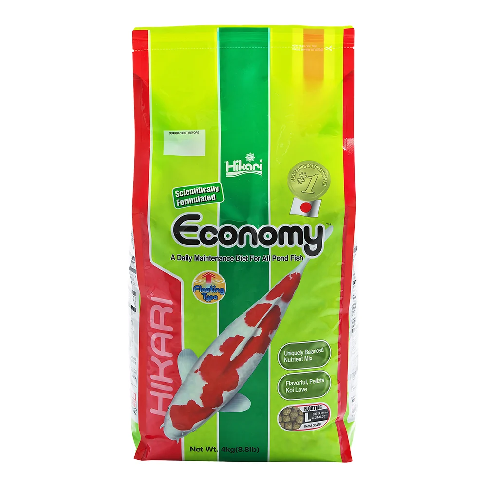 First-Class Hikari USA Economy Large Pellet Fish Food for Koi and Other Pond Fishes 8.8-lb Excellent