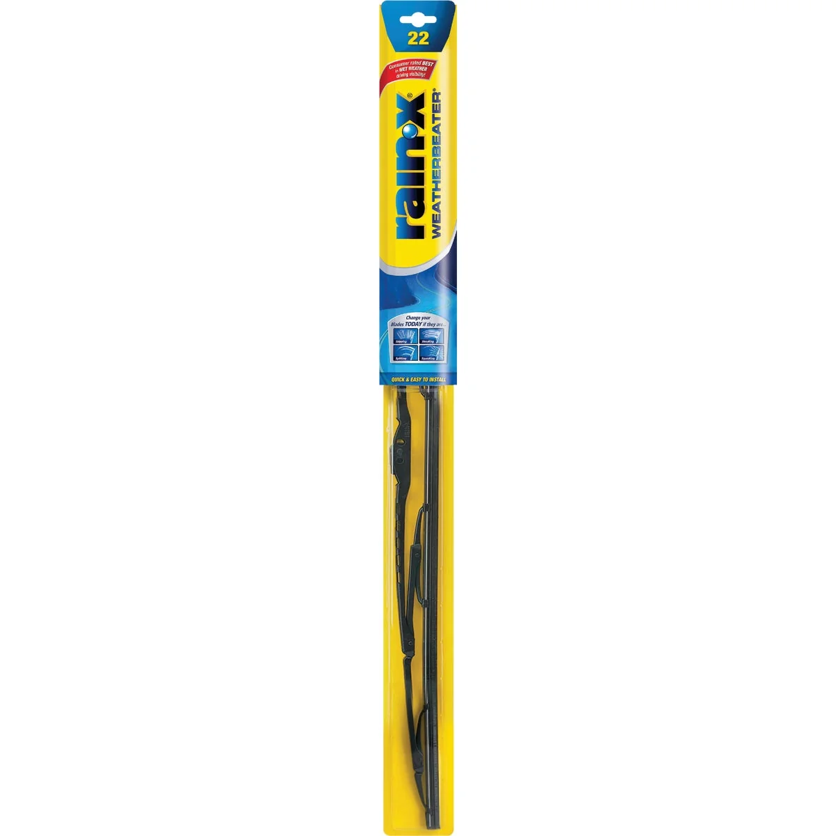 Trusted Rain-X Weatherbeater 22 In. Wiper Blade Advanced