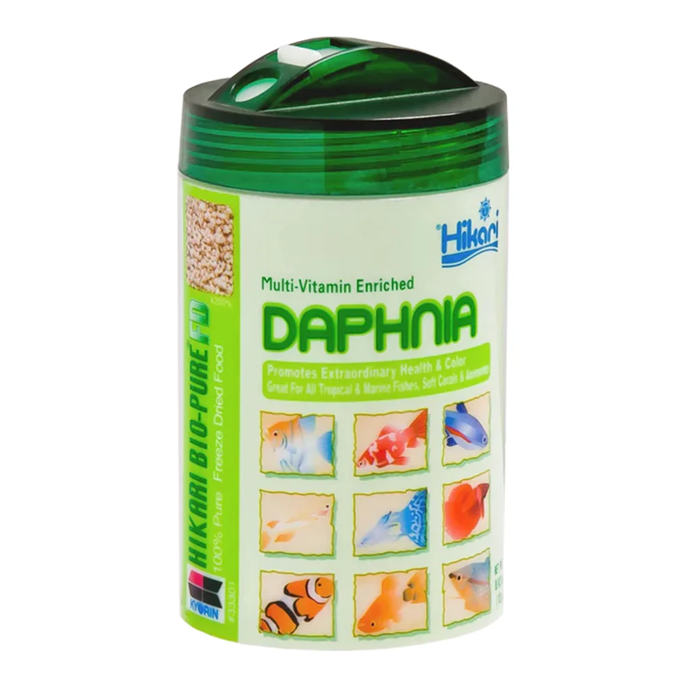 Natural Hikari USA Bio-Pure Daphnia ze Dried Fish Food 0.42-oz High-Grade