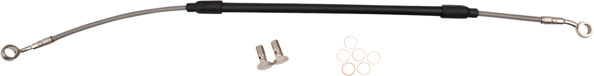 Smooth GALFER Brake Line Kit - Stainless Steel FK003D344R Soft