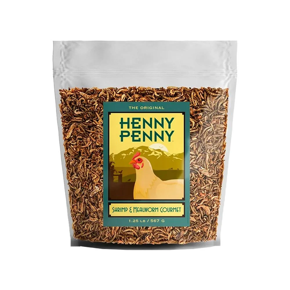 Soft Volkman Seed Company Shrimp Mealworm Medley Chicken Treat 1.25-lb Easy-to-Use