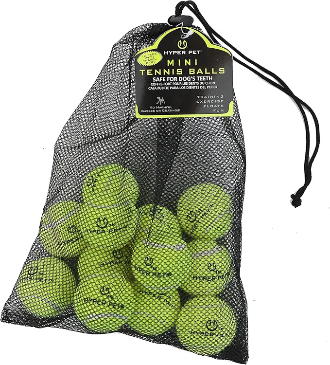 Flexible Hyper Pet Mini Tennis Balls for Dogs Top-Quality