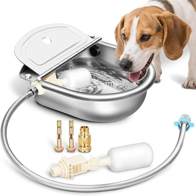 Fine Crafted Automatic Animal Drinking Water Bowl Organic