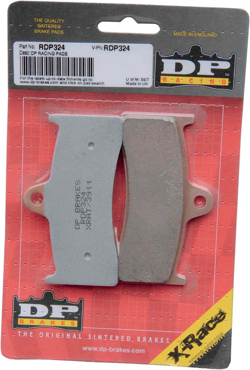 Pure DP BRAKES Brake Pads - RDP324 RDP324 Fine Crafted