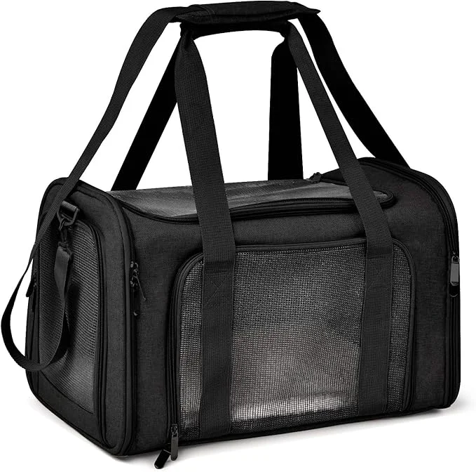 Henkelion Large Soft Sided Cat and Pet Carrier Healthy