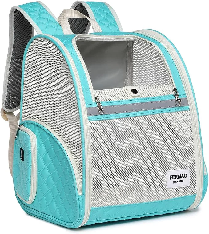 Breathable Cat Backpack Carrier for Small Dogs and Medium cat Puppy Kitten Bunny Pet User-Friendly