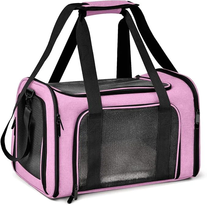 High-Performance Henkelion Pet Carrier for Small Medium Cats Dogs Puppies up to 15 Lbs TSA Exceptional