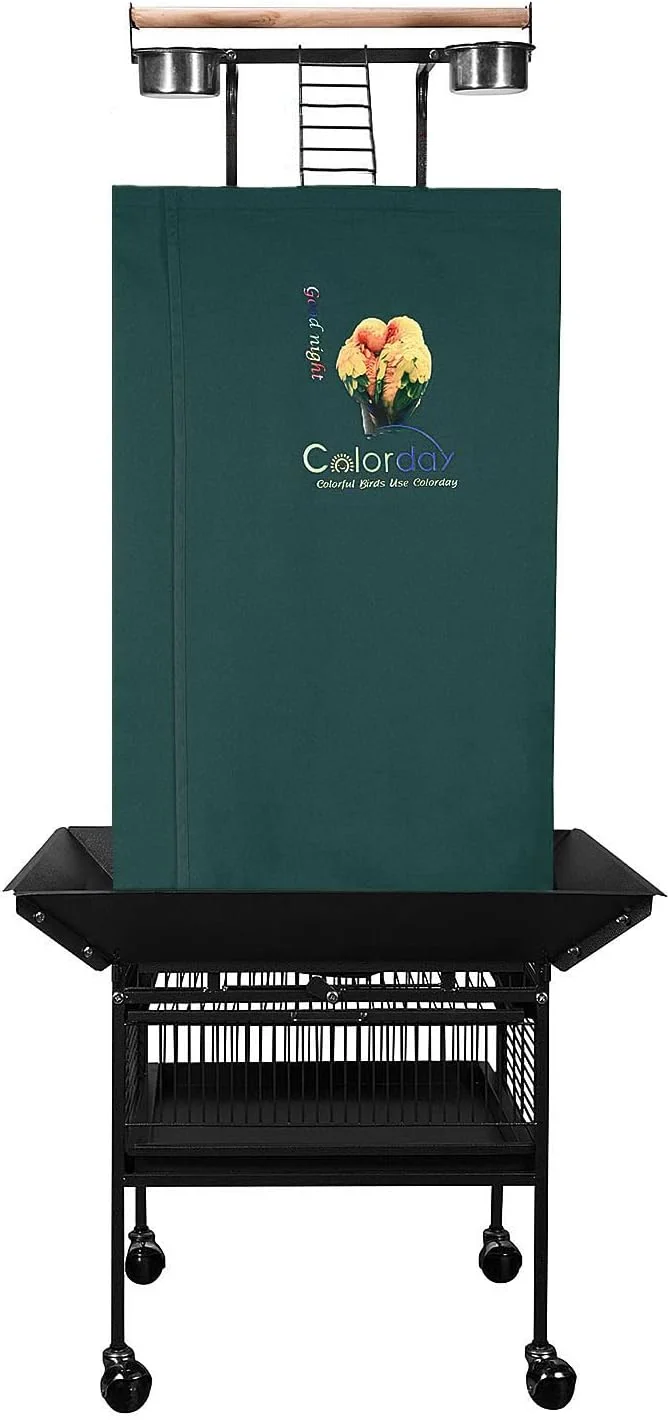 Minimalist Colorday Good Night Bird Cage Cover Dependable