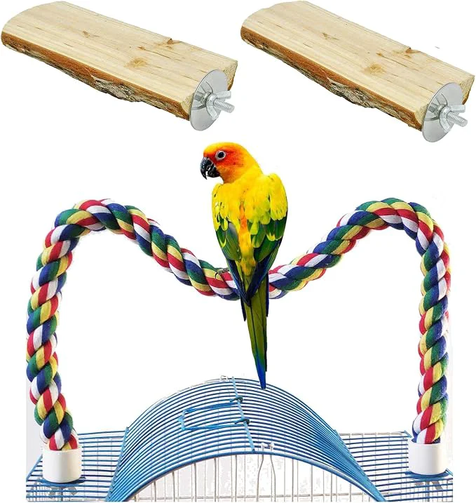 Flexible 24 Inch Bird Perch Rope Recyclable