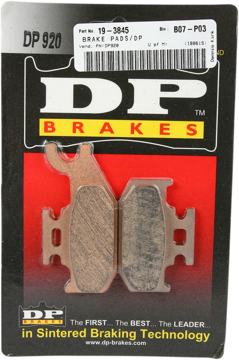 Outstanding DP BRAKES Sintered Brake Pads DP920 Healthy