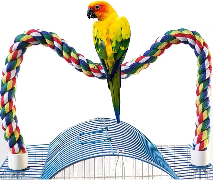Premium Material Bird Perch Bird Rope Perch Rope Perch Bird Perches Lightweight