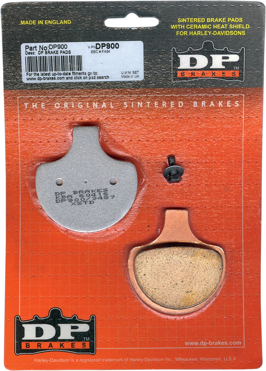 Trusted DP BRAKES Sintered Brake Pads - DP900 DP900 Artisan