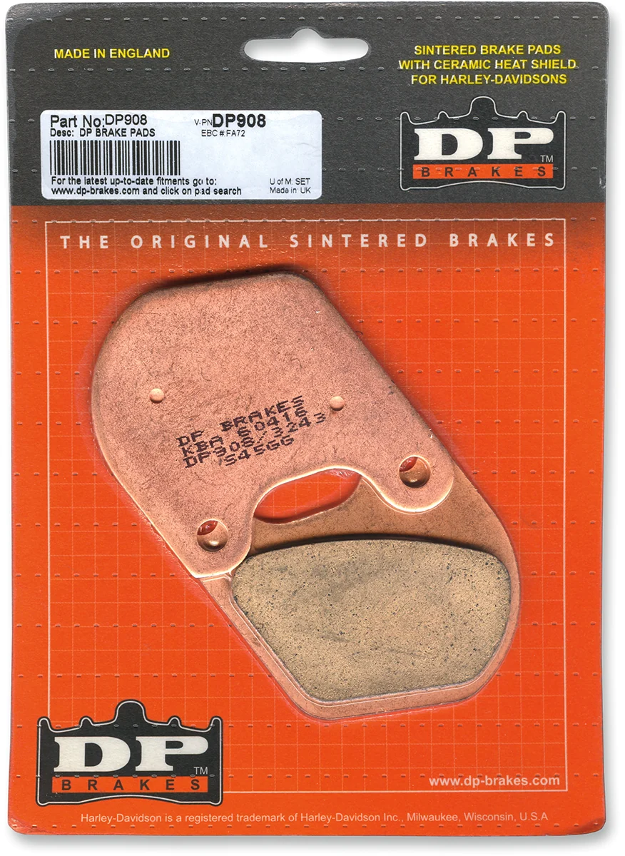 Elite DP BRAKES Sintered Brake Pads - DP908 DP908 Lightweight