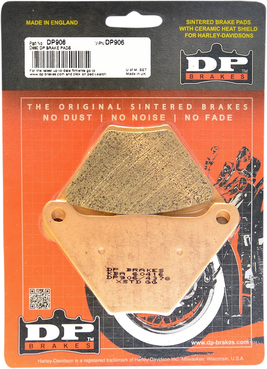 Secure DP BRAKES Sintered Brake Pads - DP906 DP906 Premium