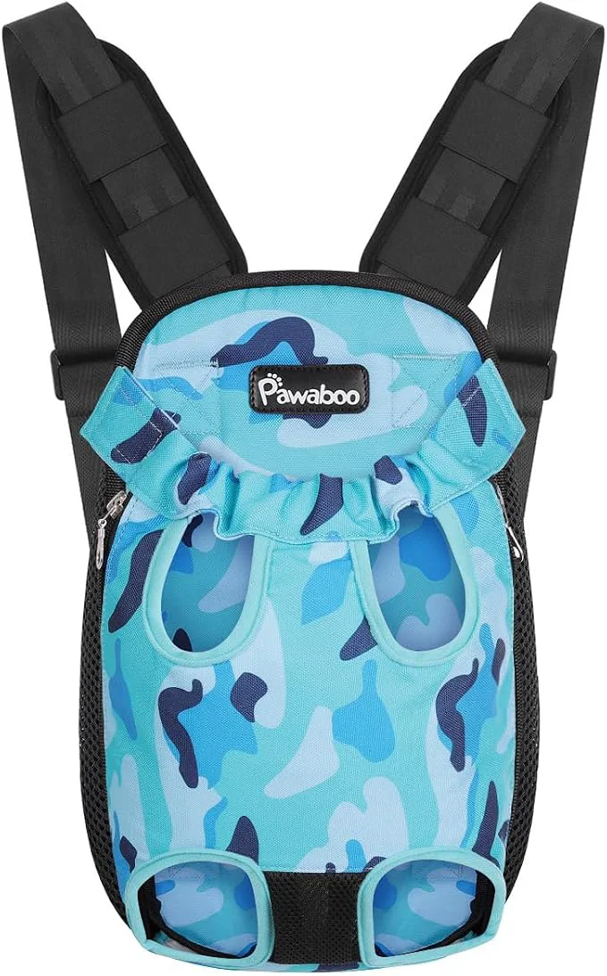 Classic Pawaboo Pet Carrier Backpack Adjustable Pet Front Cat Dog Carrier Backpack First-Class