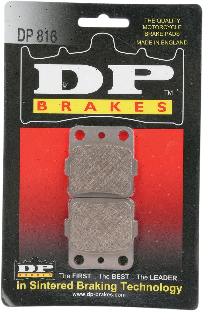 Authentic DP BRAKES Standard Brake Pads - Suzuki Yamaha DP816 Crafted