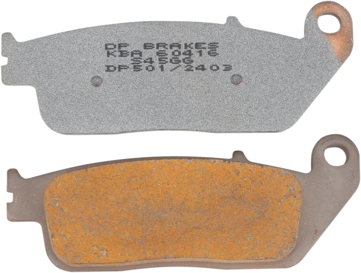Green DP BRAKES Standard Brake Pads - Triumph DP501 Proven