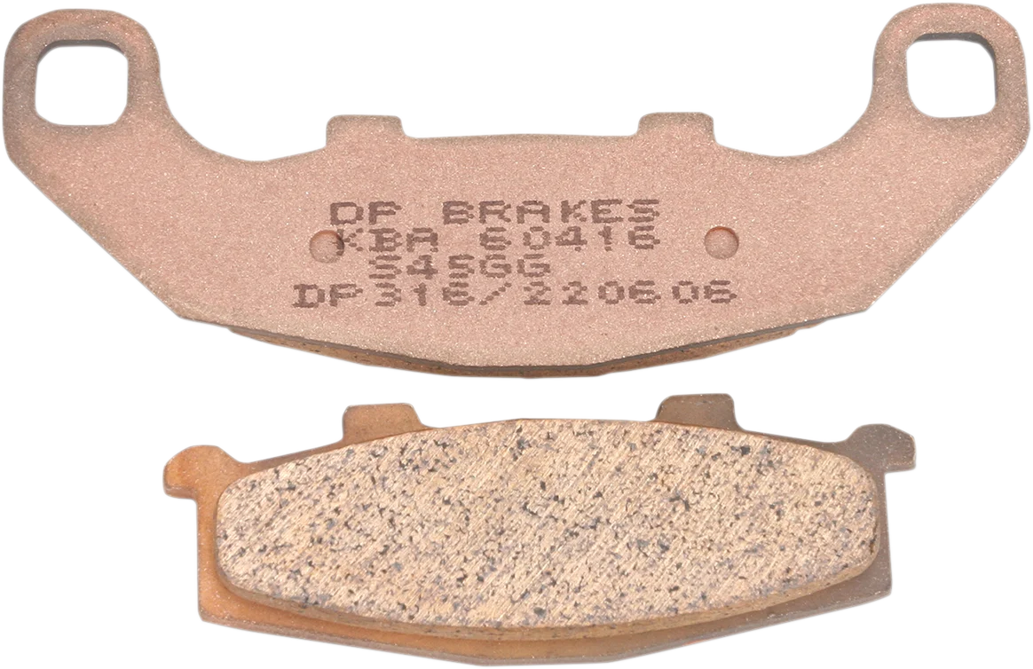 Detailed DP BRAKES Standard Brake Pads - Kawasaki DP316 Expertly Made