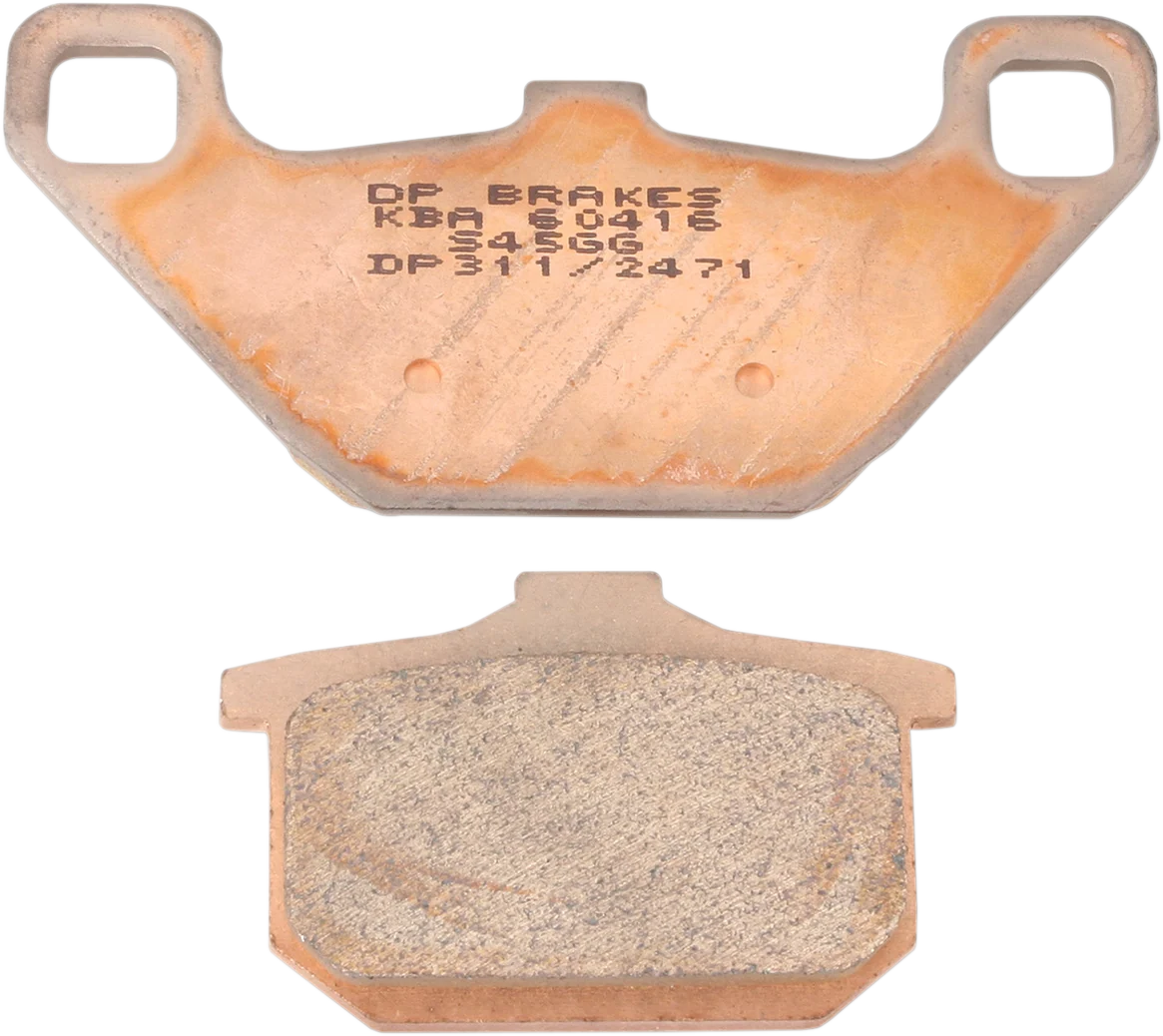 Long-Lasting DP BRAKES Standard Brake Pads - Kawasaki DP311 Refined