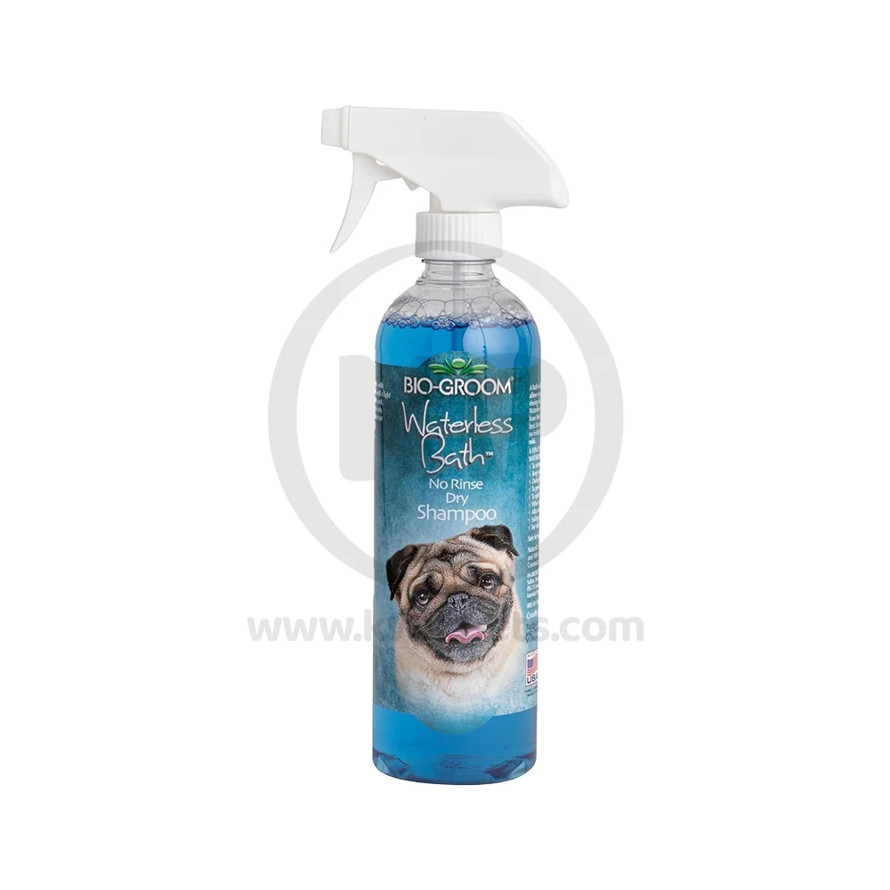 Natural Bio-Groom Waterless Bath No Rinse Dog Shampoo 16-oz Next-Generation