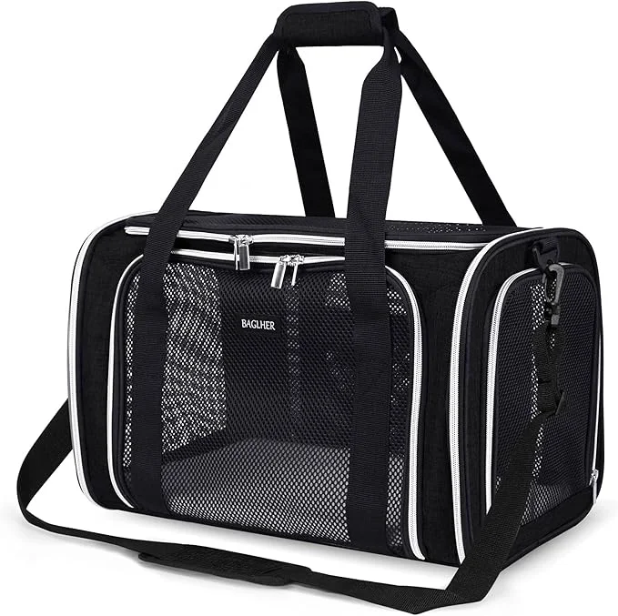 Authentic BAGLHER Pet Travel Carrier Cat Carriers Dog Carrier Smooth