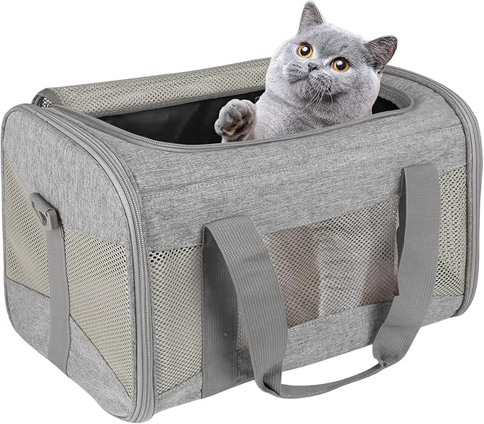 Organic Cat Carrying Case Green