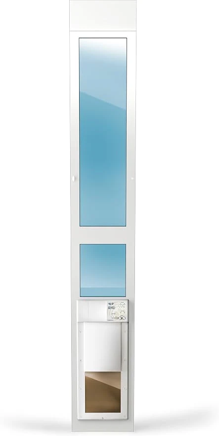 Refined Power Pet Automatic Sliding Glass Patio Pet Door by High Tech Pet World-Class