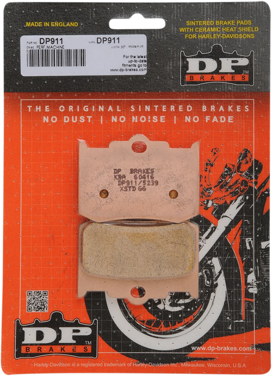 Innovative DP BRAKES Sintered Brake Pads - DP911 DP911 Effective