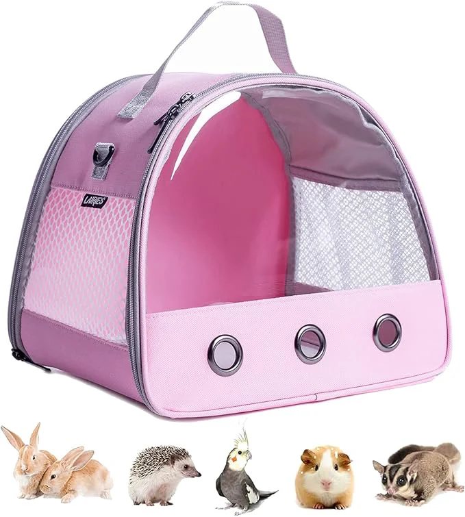 World-Class Guinea Pig Carrier Small Animal Bird Rabbit Turtle Carrier Bag African Authentic