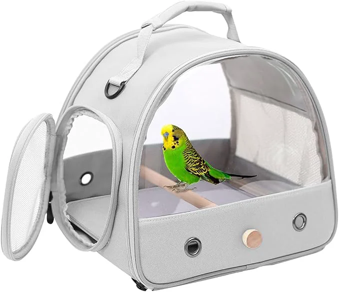 Modern Bird Travel Carrier Cage Portable Small Bird Parrot Parakeet Carrier Expertly Made