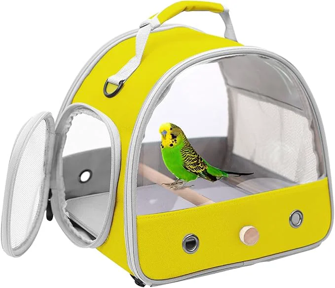 Environmentally Friendly Bird Travel Carrier Portable Small Bird Parrot Parakeet Carrier Elite