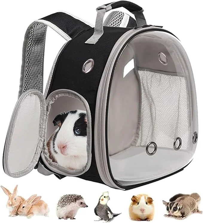 Smart Guinea Pig Backpack Space Capsule Bubble Window Small Animal Backpack Official